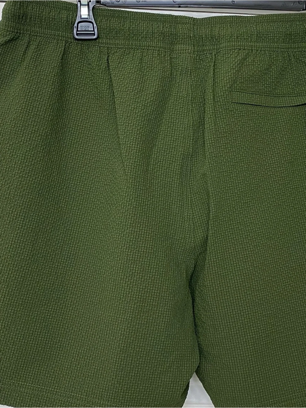 The Day Dipper Men's Olive Green Swim Trunk by ROWM